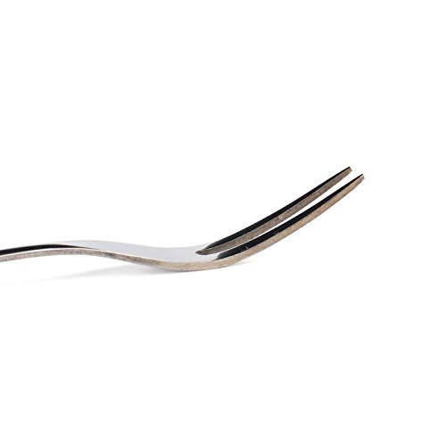 WARMBUY Small Stainless Steel Forks for Appetizer Dessert Party, Set of 12