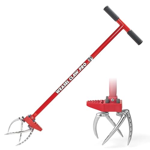 Garden Weasel Claw Pro 3-in-1 Hand Cultivator Tiller Weeder Soil Loosener - style: Cultivator - Original