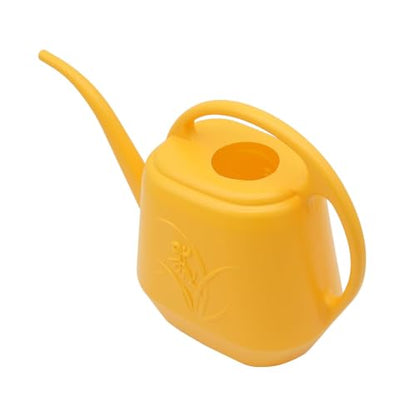 Watering Can - with Long Spout - 1 Gallon - Yellow - color: Yellow