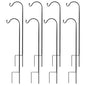 Urban Deco 8 Pack Heavy Duty Shepherds Hook, 37 Inch Tall Plant Hooks - size: 37Inch 8PK