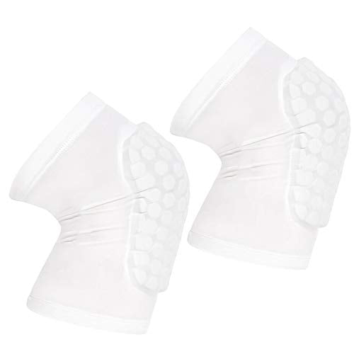 PISIQI Compression Collision Avoidance Knee Sleeve - color: White, size: Medium