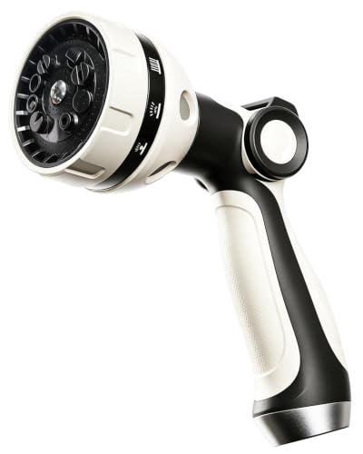 Garden Hose Nozzle - 10 Spray Patterns Water Sprayer Nozzle