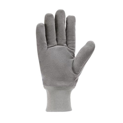 Carhartt Women's Insulated Synthetic Suede Knit Cuff Glove - color: Early Fog Rr Stripe, size: Medium