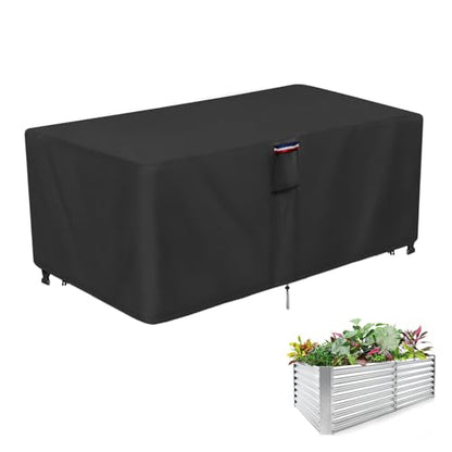 6x3 FT Raised Garden Bed Cover- Waterproof Cover for Outdoor - size: 73"L X 37”W x 25"H