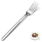 KINGSTONE 24-Piece 8-Inch Dinner Forks, 18/10 Stainless Steel Table Forks - size: 24