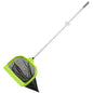 Sepetrel Pool Skimmer Net, Fine Mesh Leaf Rake with 10.5 FT Pole - size: Double-Layer Rake — With 10.5 FT Pole