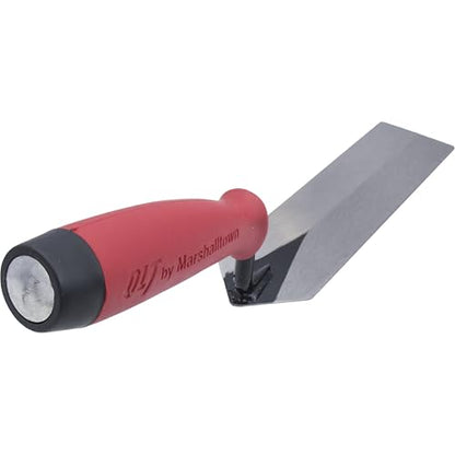 QLT by Marshalltown Masonry Margin Trowel, 8 Inch by 2 Inch, Red Soft Grip Handle, MTSG82 (Pack of 2) - size: One Size (Pack of 2)