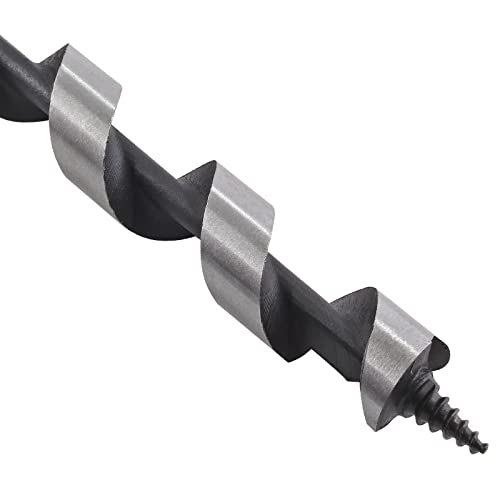 Muretnze 9/16 Inch x 12 Inch Long Auger Drill Bit for Wood - size: 9/16 Inch Diameter x 12 Inch Length