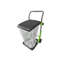 Bosmere All Purpose Garden Cart, Adjustable Collapsible Yard Waste Can, Portable Trash Bin - color: Basil