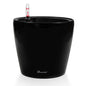Dexceder 9x8 Self Watering Planter (Black High Gloss) - color: Black, size: 9x8