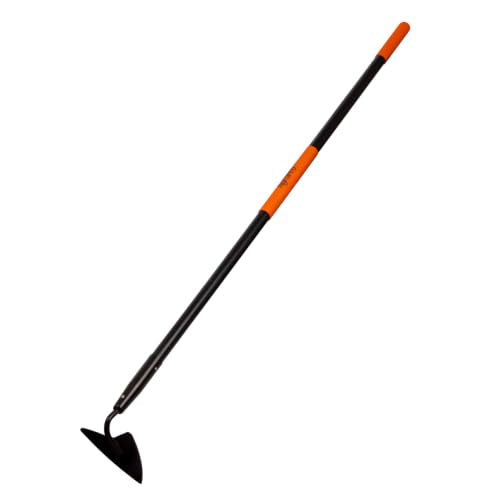 Hoe Garden Tool, Heavy Duty Hoe with Long Handle, Garden Hoe for Weeding, 58 Inches