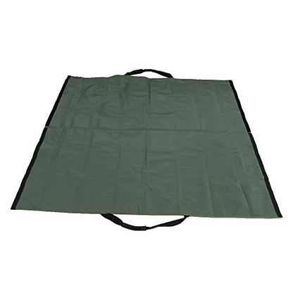 Leaf Tarp for Collecting Leaves, Large Capacity Oxford Cloth Foldable Leaf Bucket Leaf Collector Bag Reusable Yard Waste Bags Leaf Bag Holder for Collecting Leaves