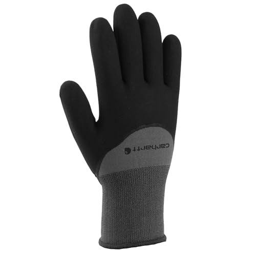 Carhartt Women's WA700 Women's Thermal Dip Glove - color: Grey, size: Medium