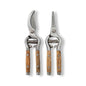 Garden Pruning Kit with Bypass Pruner & Precision Snips