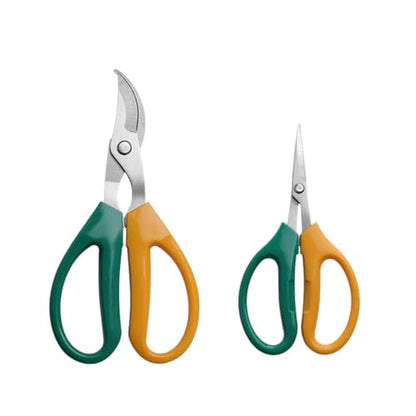 Garden Scissors Stainless Steel Garden Bonsai Pruning Shears (Classic) - style: Classic