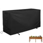 Outdoor Raised Garden Bed Cover for Best Choice Products 72x24x30in Raised Garden Bed, Outdoor Planter Box Stand Cover for Mobile Elevated Wood Planter/Planting Bed - size: 72.5"L x 23.5"D x 29"H