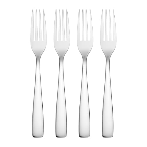 Hampton Forge Austin Dinner Forks Silverware Set for 4, Flatware
