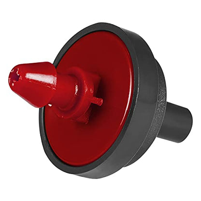 1/2 GPH Drip Emitters, 1/2 GPH Pressure Compensating Drip Emitters Maintain Constant Flow, 1/2 GPH Drip Irrigation Emitters, 50 Per Bag, Red/Black
