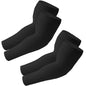 SHEVERCH Plus Size Cooling Arm Sleeves Sun UV Protection for Men Women - color: 2pack-black