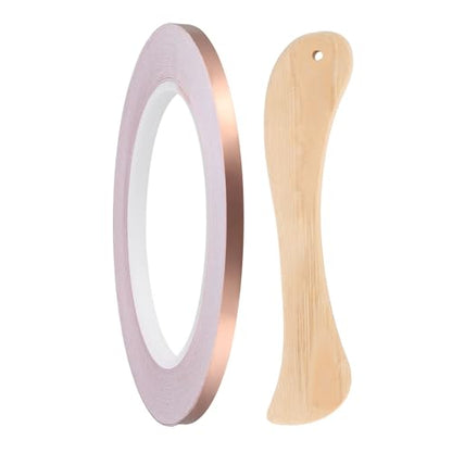 Copper Foil Tape 0.24" x82FT Single Conductive Adhesive Tape - size: 0.24 Inch x 82 FT