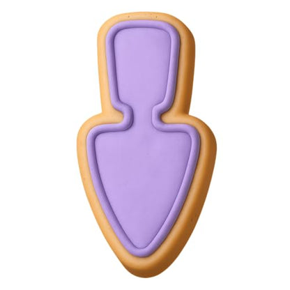 Bulb Planter Cookie Cutter & Stamp, Fondant & Clay - 2.1x4