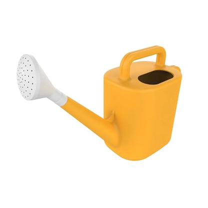 2 Gal. Resin Watering Can, Green Lily, Daisy Yellow, Teal Thunder(Daisy Yellow)