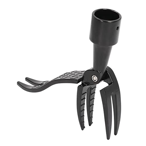 Weed Puller Head, Alloy Stand Up Weed Puller Portable Aluminum Alloy Weed Picker 4 Claw Non Slip Weeding Head Tool