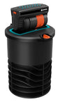 Gardena OS 140 pop-up Rectangular Sprinkler: Sprinkler System for Square and Rectangular Areas up to 140 m² in Size, Fitted Flush to The Ground (8223-20)