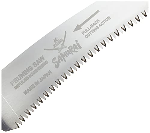 Kanzawa Samurai Ichigeki Pruning Saw 330mm C-330-LH with plastic grip (with sheath) (Japan Import)