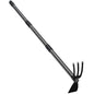 Hoe Garden Tool, 45 Inch Garden Hoe Long Handle for Weeding, Hoe Cultivator 2 in 1 Hand Garden Tools for Gardening Tools Planting
