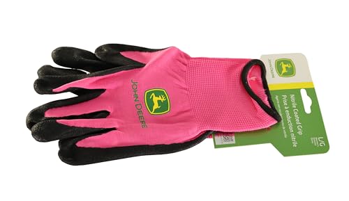 John Deere Nitrile Foam Palm Dipped Gloves LP42427
