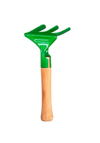 8" Long Gardening Tools for Kids, 3-Piece Kids Garden Tools with Rake,Shovel and Trowel