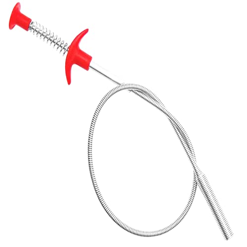 ALINNA Flexible Grabber Claw Pick Up Reacher Tool with 4 Claws Bendable Hose Pickup Reaching Assist Tool for Litter Pick, Home Sink, Drains, Toilet(24 Inches) - style: 1 Pack
