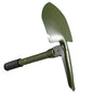 HongK- Green Hiking Multi-Functional Military Folding Shovel Survival Spade Emergency Green [P/N: ET-Shovel001] - color: Green, size: Small Size