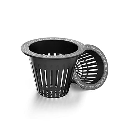 AC Infinity Net Cups 2-Inch, Heavy Duty Garden Slotted Net Pots - size: 2"