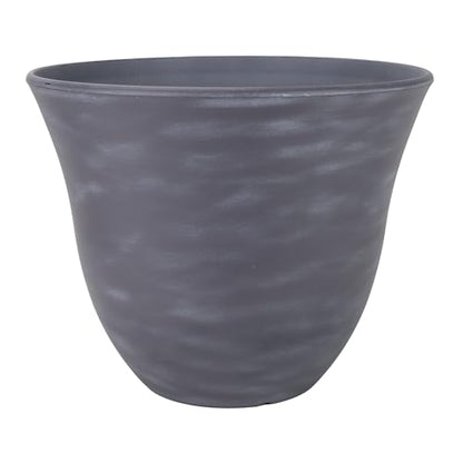 15" Honeysuckle Planter in Zinc - color: Zinc, size: 15"