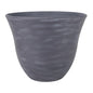 15" Honeysuckle Planter in Zinc - color: Zinc, size: 15"