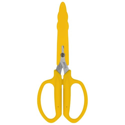 Zenport ZS102 Floral Scissors with Chrome Plated Blade Cap, 3-Inch Blade