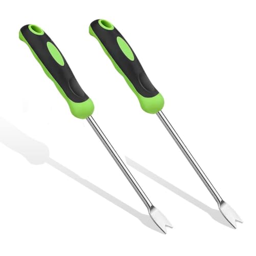 2Pcs Hand Weeder Tool Garden Weeding Tool,High Stainless Steel