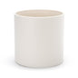 D'vine Dev Plastic Planter Pot with Saucer, 10 in, Oatmeal, 74-X-H-2 - color: Oatmeal, size: 10 Inch
