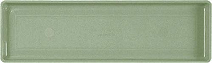 Root & Vessel 10240, Sage, Countryside Flower Box Tray, Medium (22.25” x 6.5”) - color: Sage, size: 22.3" x 6.5" x 1"