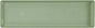 Root & Vessel 10240, Sage, Countryside Flower Box Tray, Medium (22.25” x 6.5”) - color: Sage, size: 22.3" x 6.5" x 1"