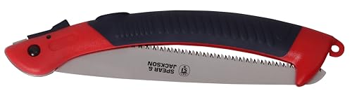 Spear & Jackson 4948PS Razorsharp 12inch Large Folding Pruning Saw, red & blue - style: Large Folding Pruning Saw