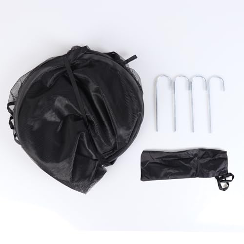 Mesh Plant Cover from Animals, Plant Netting Pest Guard Cover, Plant Tent Cage Pop-up with 4 Stakes for Vegetables, Fruits, Flowers, 28 x 28 x 32 Inches - size: 28 x 28 x 32 Inches