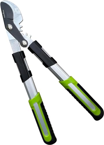GARDEN GURU Bypass Loppers Tree Trimmer Clipper - 3X Cutting Power Gardening Loppers - Comfort Grip Handles - Carbon Steel Blade – Heavy Duty Branch Cutter –Cut Thick Branches w Ease - 1 Case (30 Pcs) - size: 30 Pack, style: Power Bypass Loppers