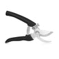 Garden Scissors for Plant, Tip Pruning Shears for Cutting Flowers, Trimming Plants, Bonsai and Fruits Picking (Black Bypass Blade Pruner) - style: 1 Pc-Black