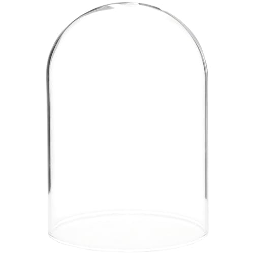 Plymor 3" x 4" Glass Display Dome Cloche (no Base) - color: No Base