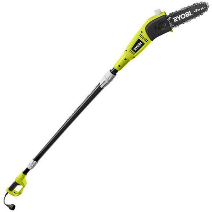 RYOBI 8 in. 6 Amp Pole Saw Chainsaw Up To 9' Reach