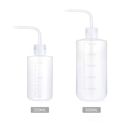 Mkono 2 Pack Squeeze Succulent Watering Bottle, 250ML & 500ML Waterer Can