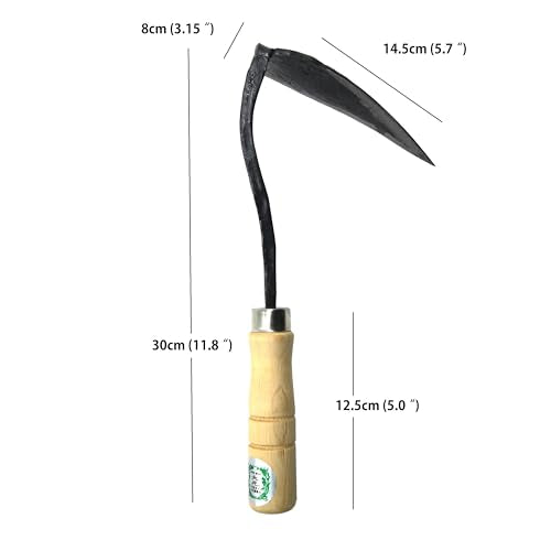 Easy Digger Korean Triangle Blade Ho Mi Ho-mi, Gardening Tool for Leveling, Home and Gardening Tool, HOMI